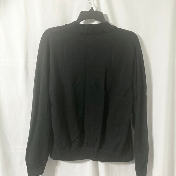 Scottish Winds Women's XL Black Hybrid Golfing Sweater - Picture 5 of 10